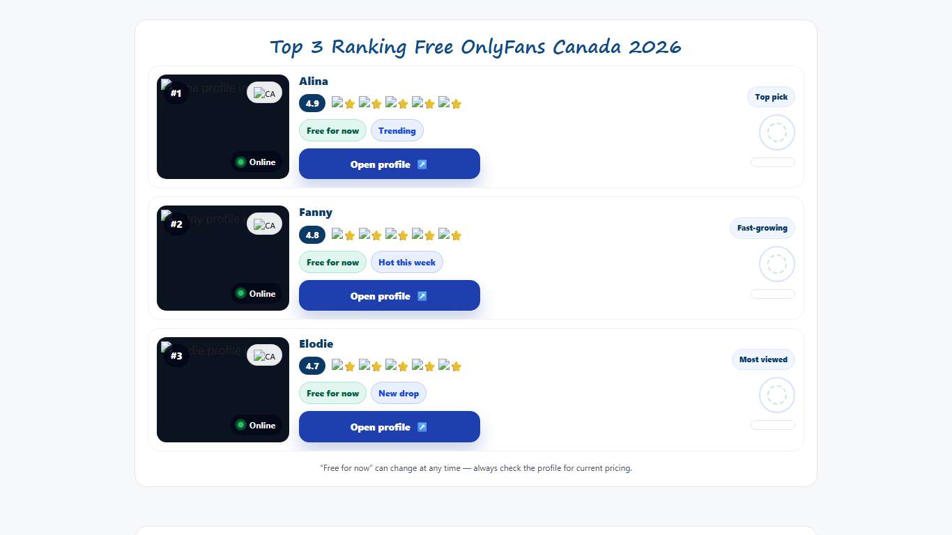 Top Free Onlyfans 2026 Best Account